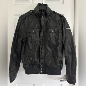 Buffalo Jacat Waxed Bomber Lightweight Jacket